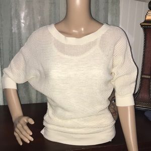 Express three qtr sleeves sweater